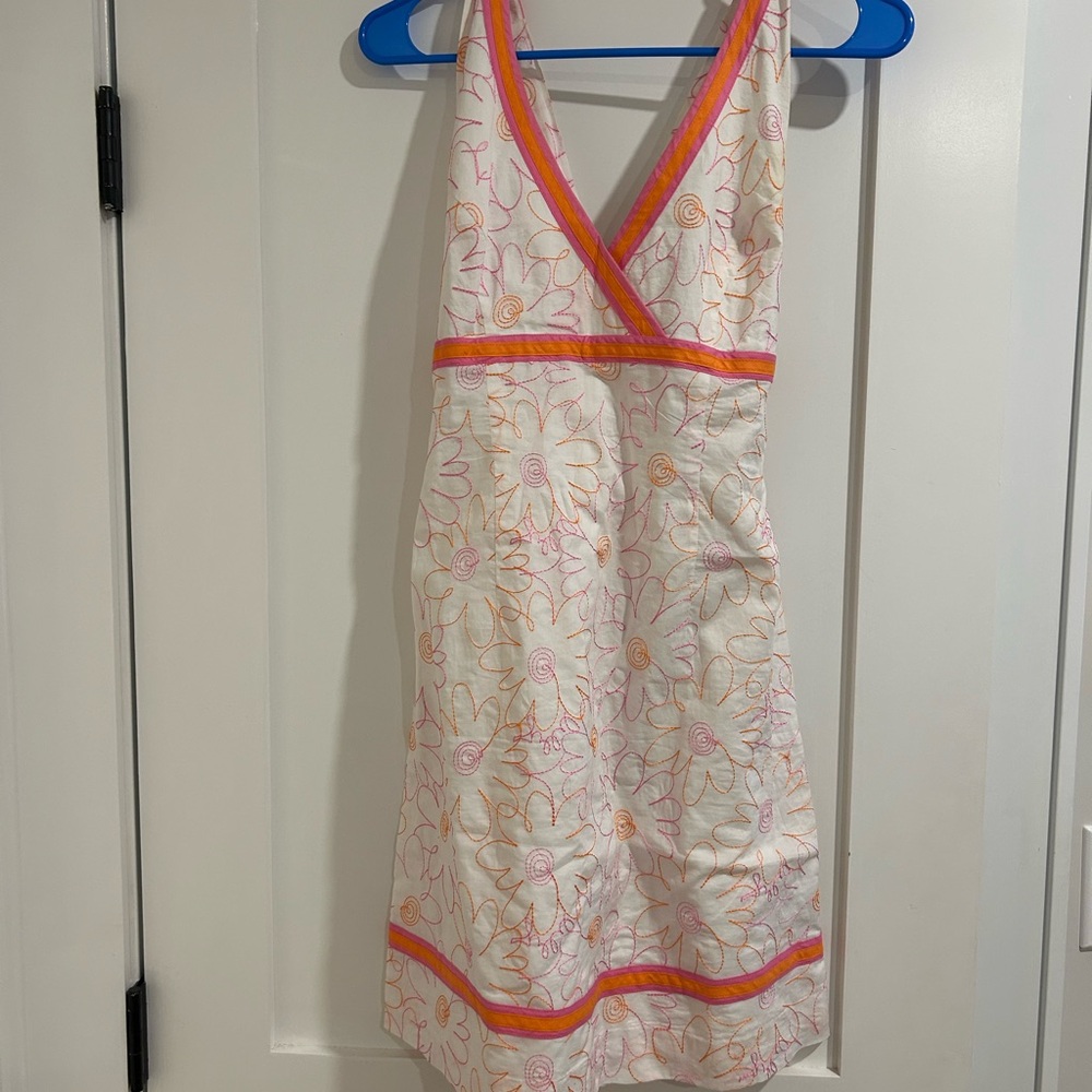 Lilly Pulitzer Pink and White Dress